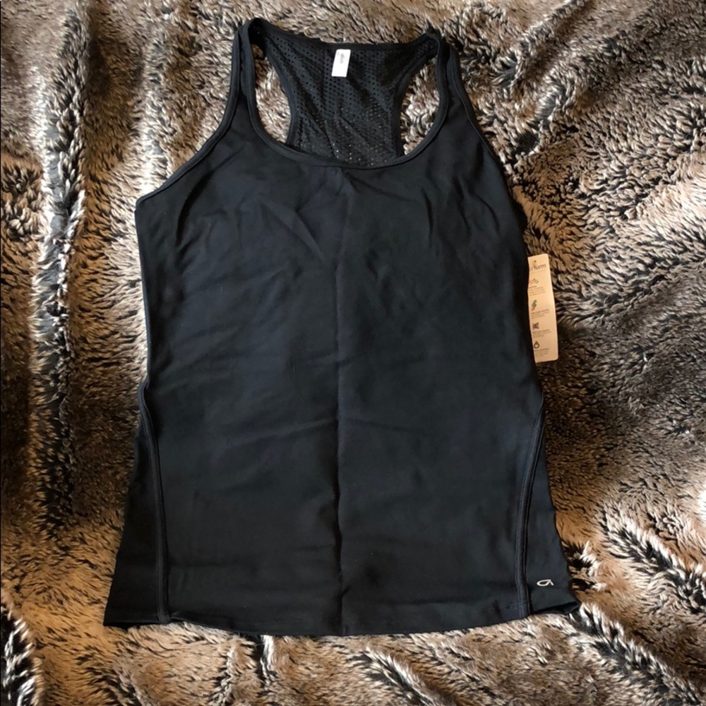 NWT Gap Body Fit Black Workout Tank